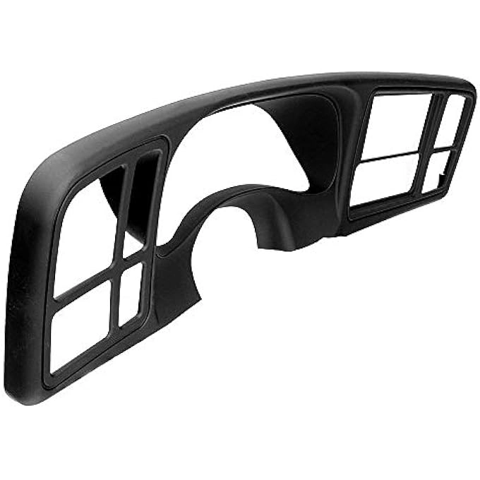 Dp3002B - Double Din Dash Kit For 19992002 Gm FullSize Trucks And SuvS Matte Black