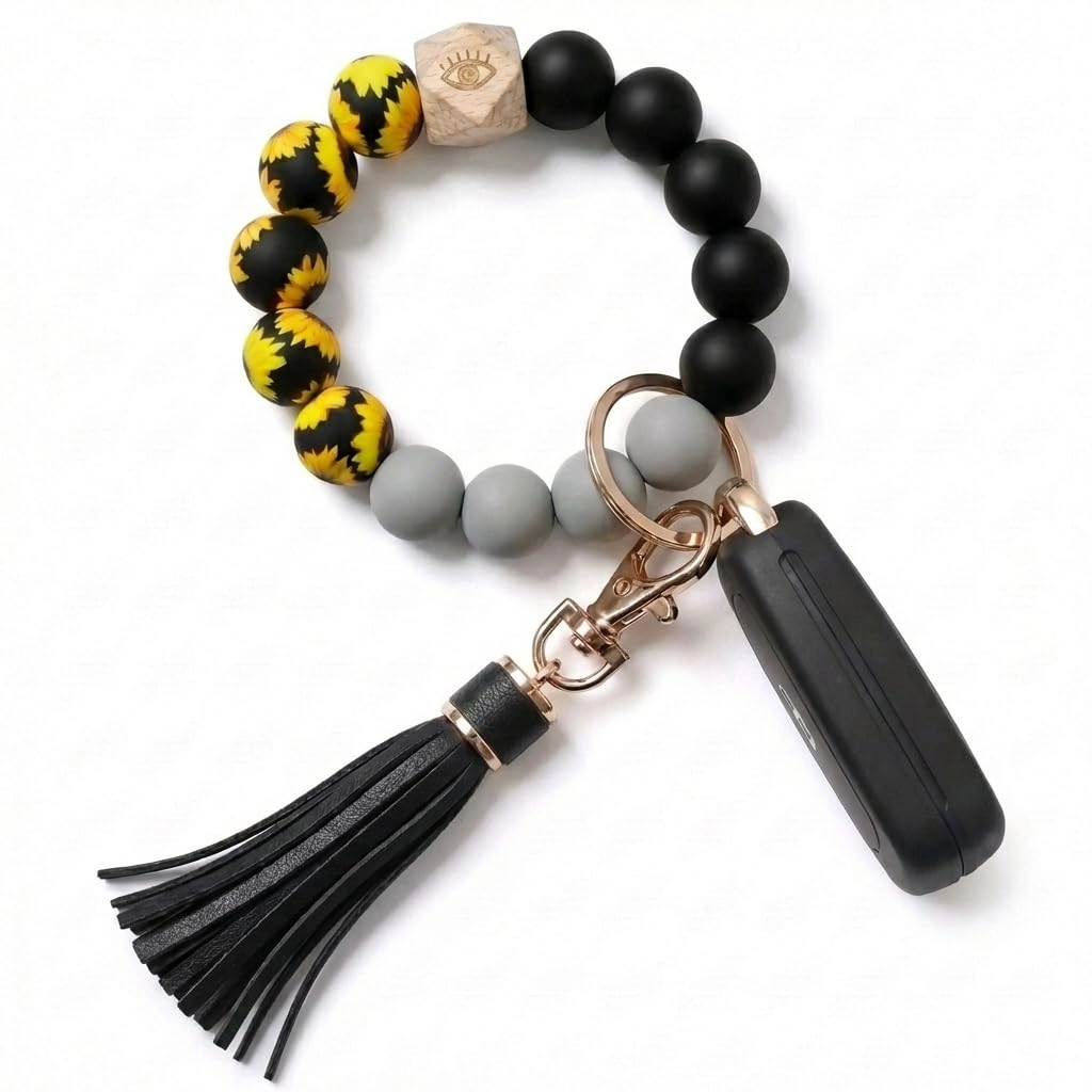 Key Ring Bracelet - Car