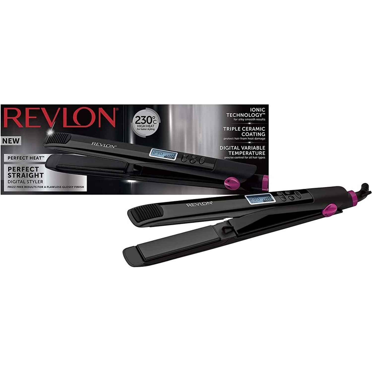 Revlon RVST2165ARB1 - Hair Straightener Black 44 WATT