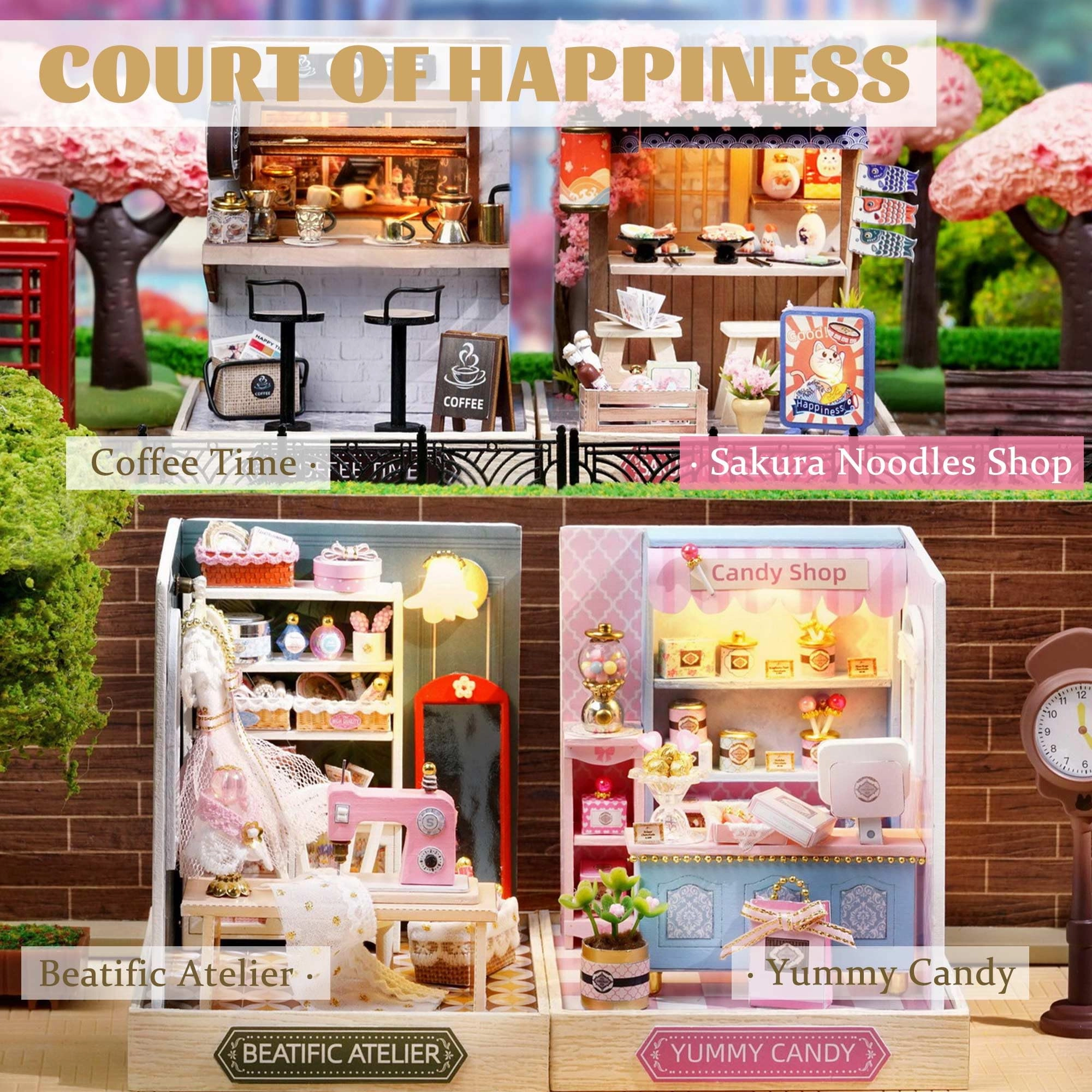 Dollhouse Miniature - Sakura Noodles Shop