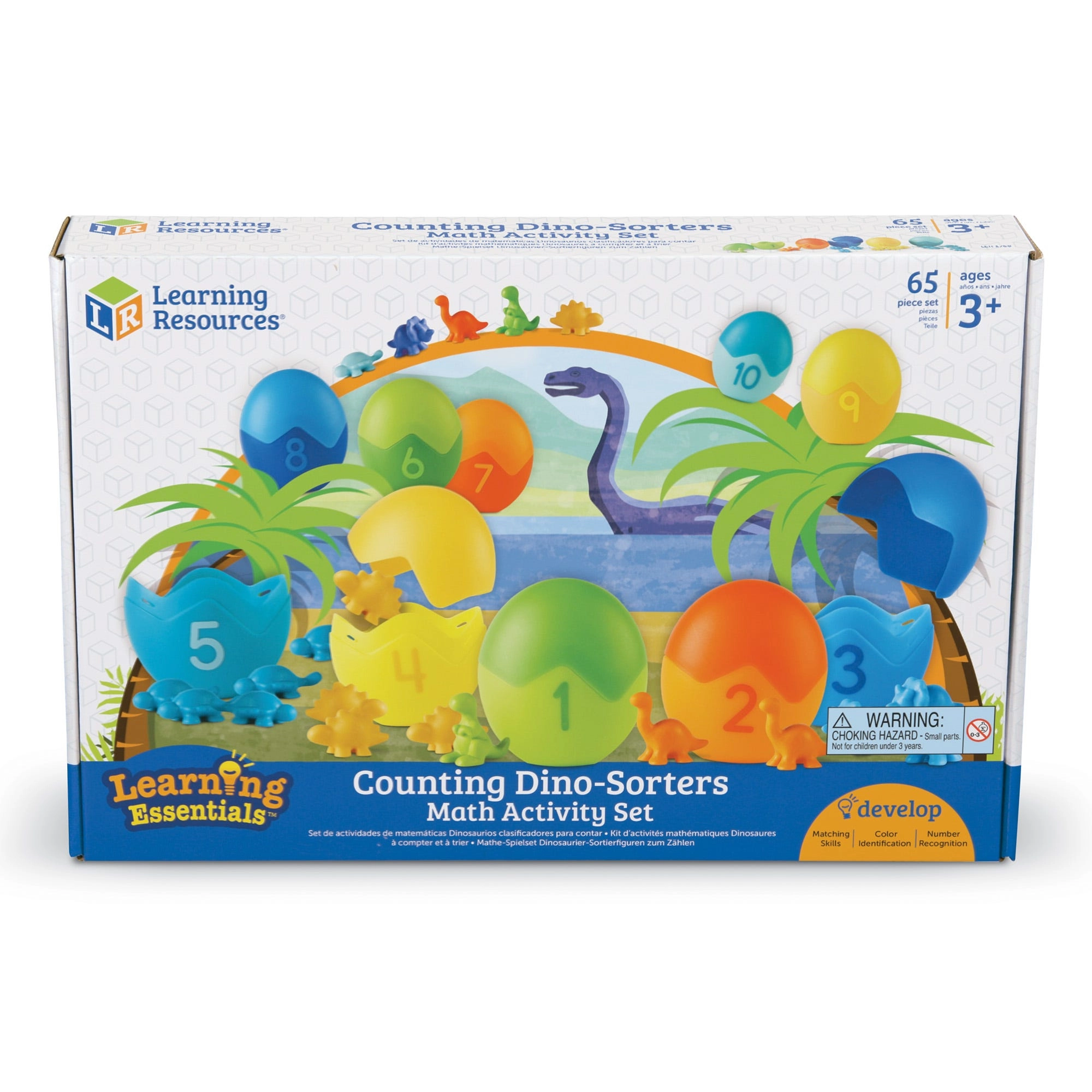 Dino Math Tracks - Ages 6+