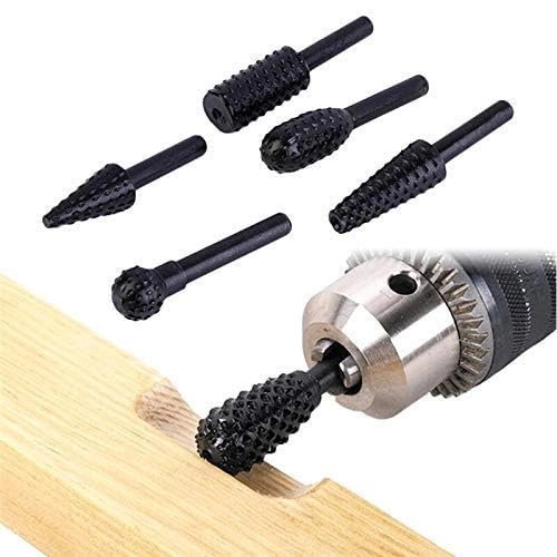 Burr Drill Bit Set - High Speed Steel 5Pcs/Set