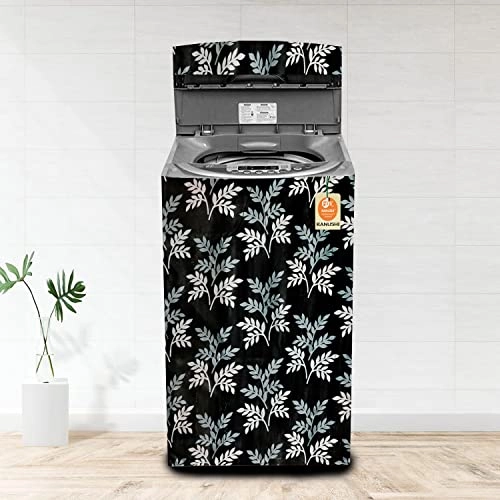 Top Load Fully Automatic Washing Machine Cover - Maroon For 6 kg, 6.5 kg, 7 kg, 7.5 kg