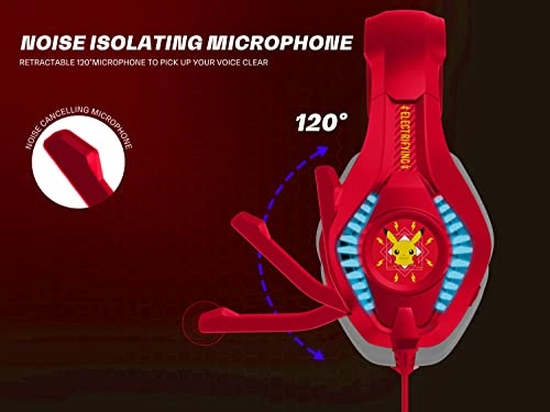 Pikachu Pro G5 Wired Headphone