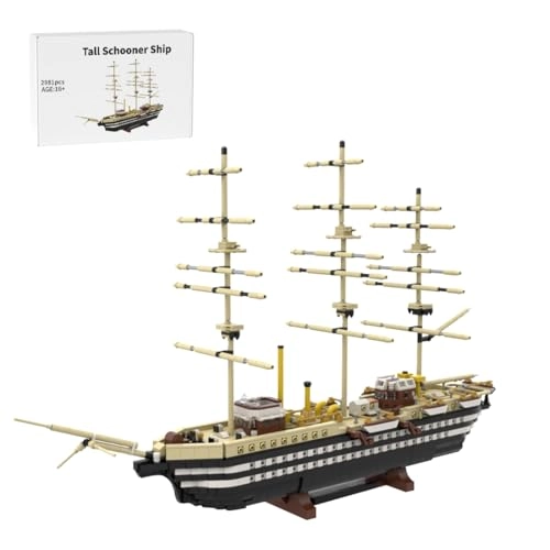 Schooner Ship - 2981pcs