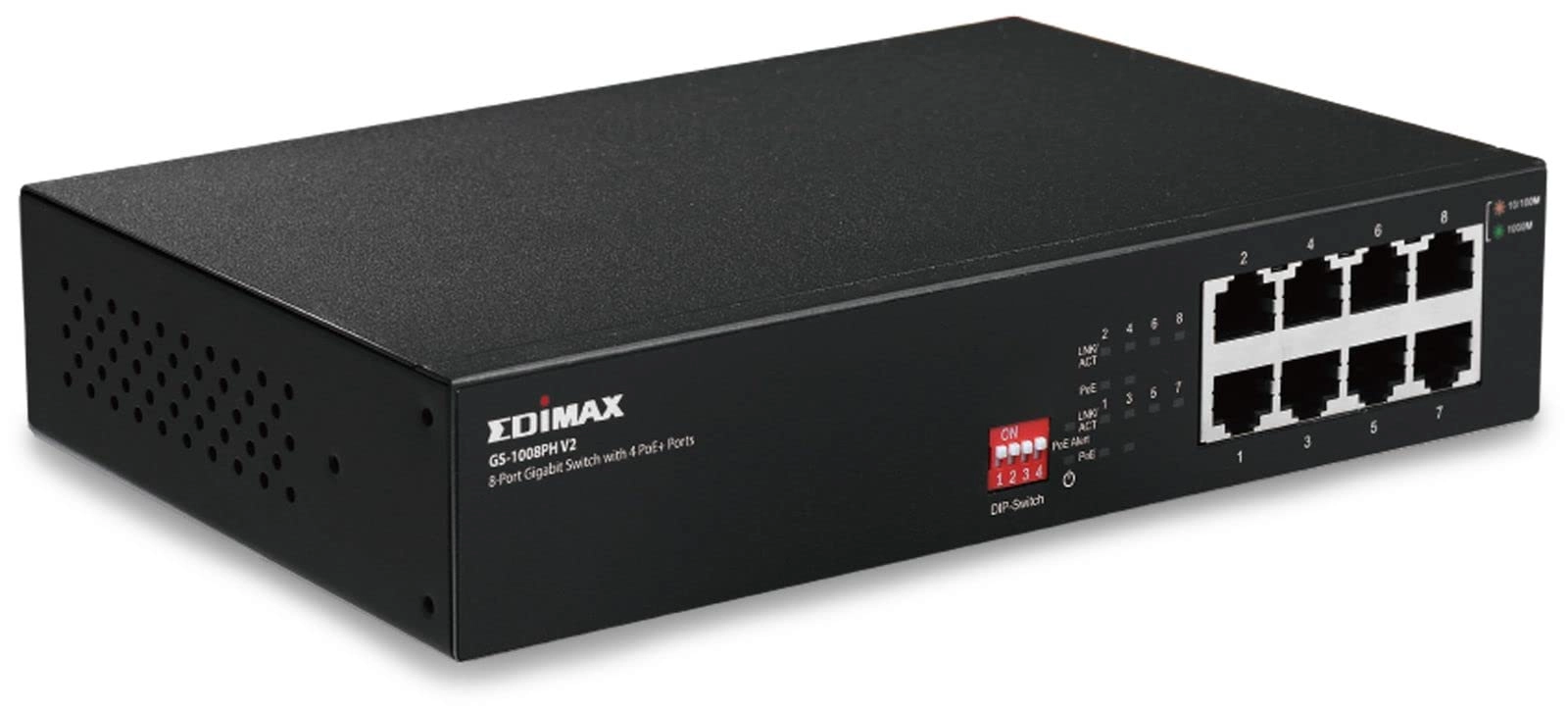 Edimax GS-1008PL V2 - 8-ports