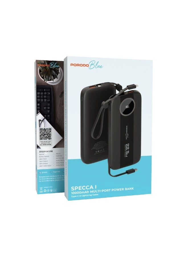 PD-PBFCH057-BK - 10000mAh 22.5W Fast charging