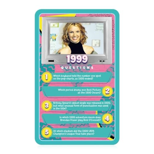 90s Quiz - Card Game 500 questions