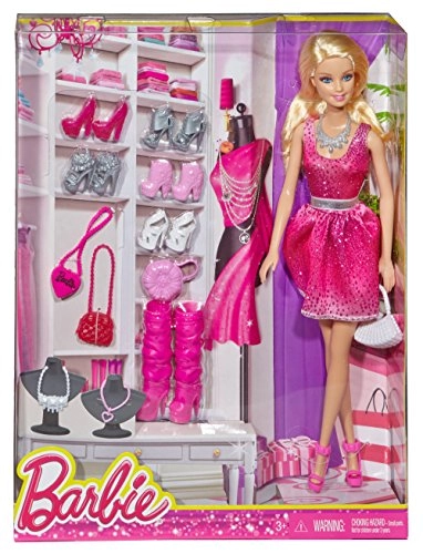 Barbie Doll - Shoes Pink Ages 3+ Giftset