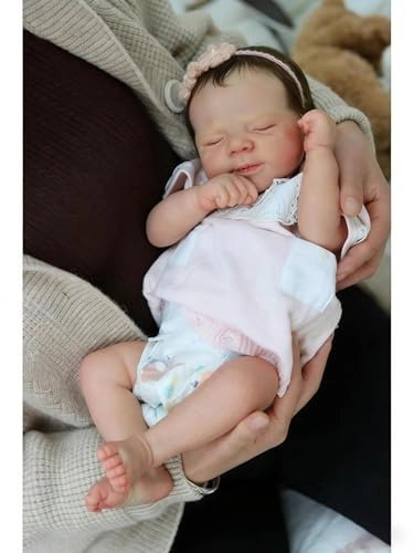 Loulou Reborn Baby Doll - 20 inch Full Body Vinyl Girl Ages 3+