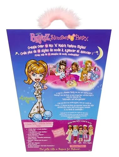 Meygan Fashion Doll - Slumber Party 2 Sets of Pyjamas Ages 6+