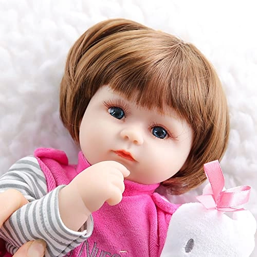Reborn Baby Doll - 16.5 Inch Vinyl Toddler Girl