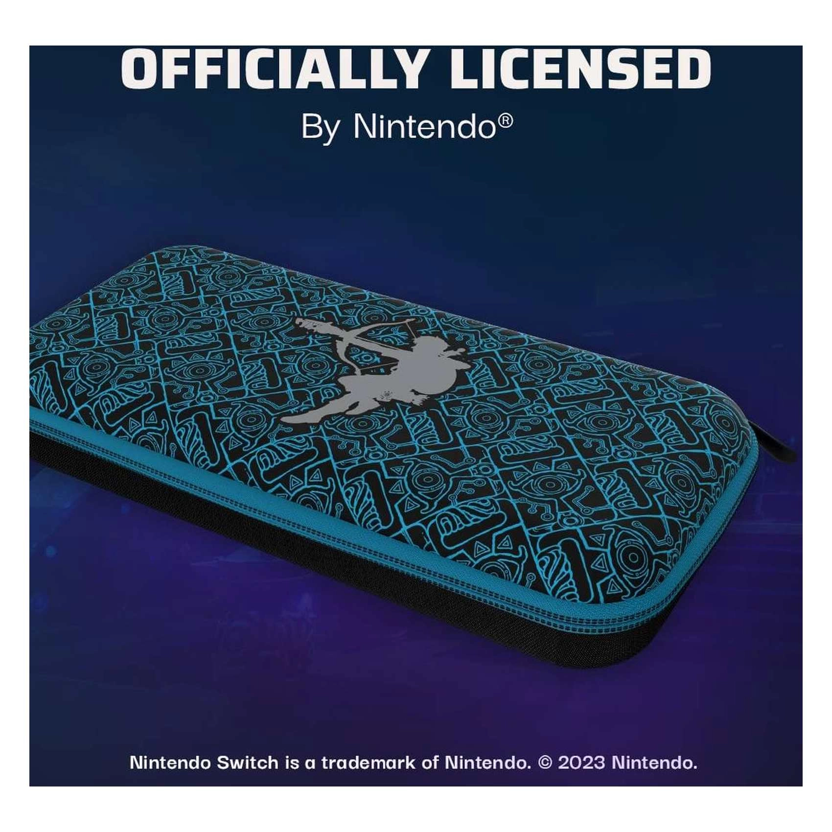Deluxe Travel Case - Nintendo Switch Sheikah Shootglow