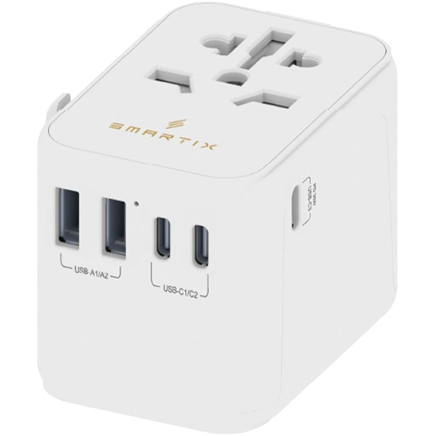 Smart Travel Adapter - 2/3-Pin Plug 30W