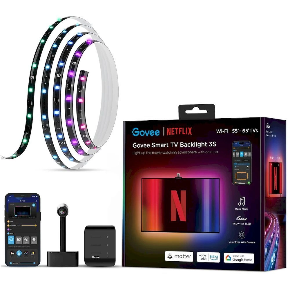 Govee Netflix Smart TV Backlight 3S <maximumvideoresolution> <operatingsysteminstalled>