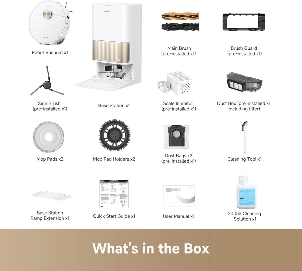 L40s Pro Ultra - Robot Vacuum and Mop Combo Black