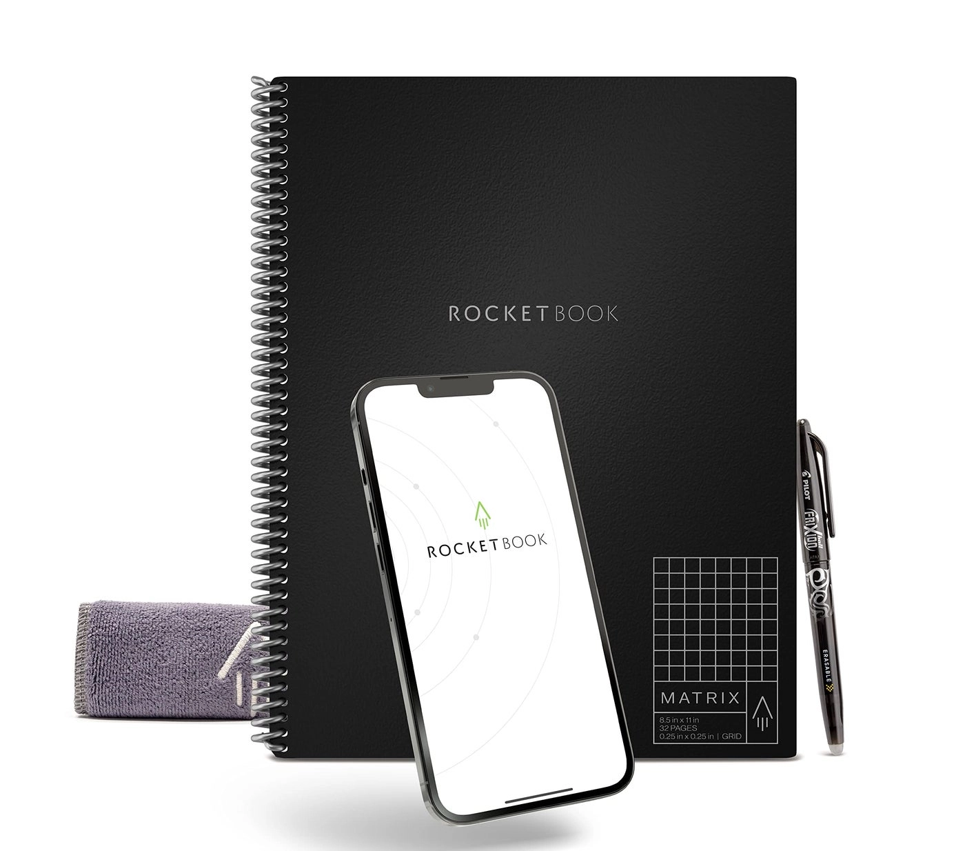 Rocketbook Matrix Letter - Grid 30 Pages