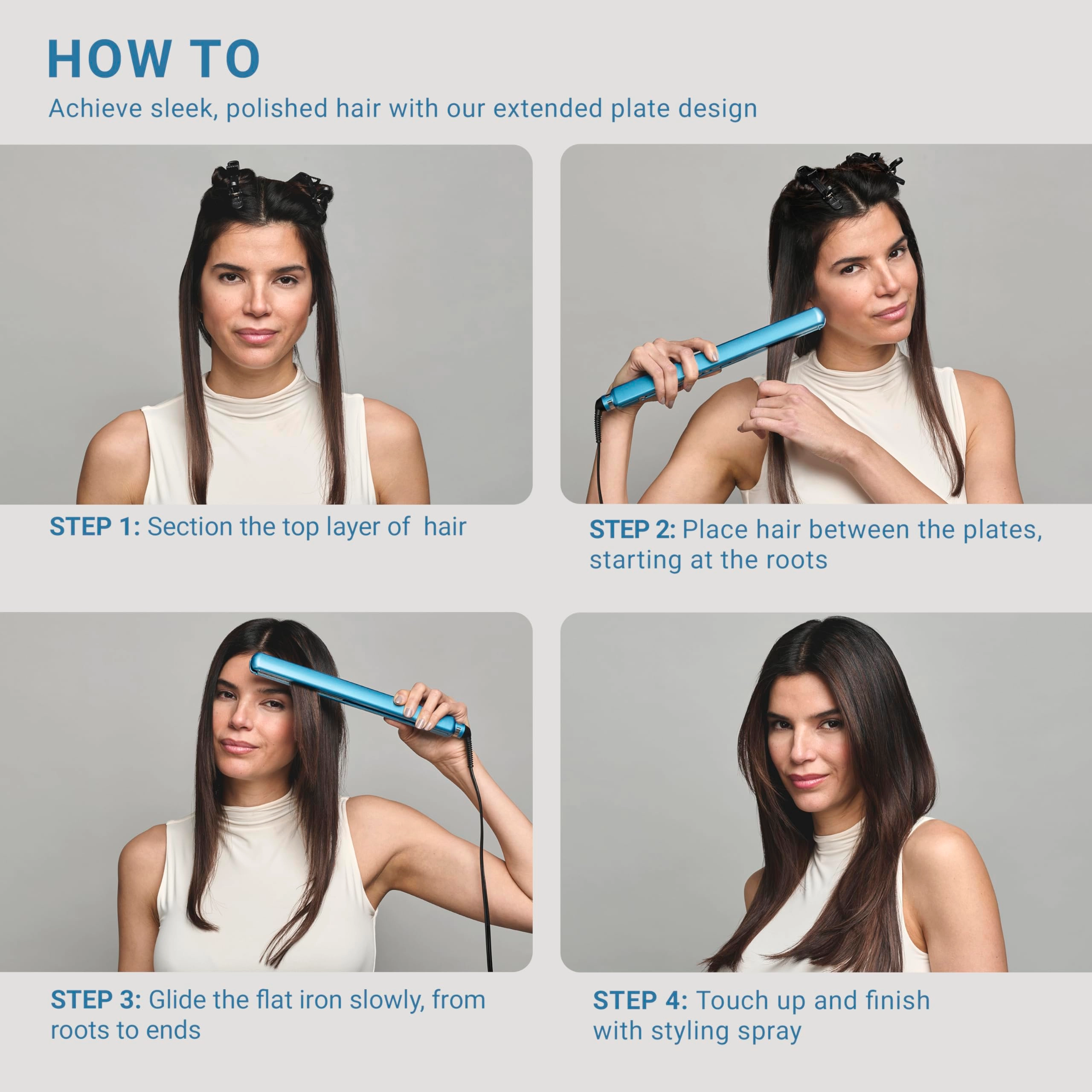 Nano Titanium Ultra-Thin Flat Iron - 1 inch