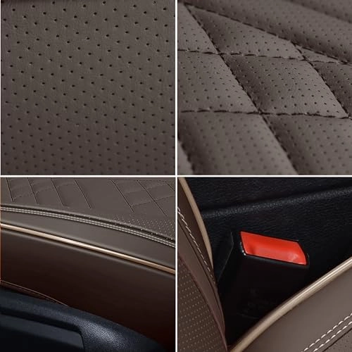 Car Seat Covers - Front Seat 2 Pack Coffee