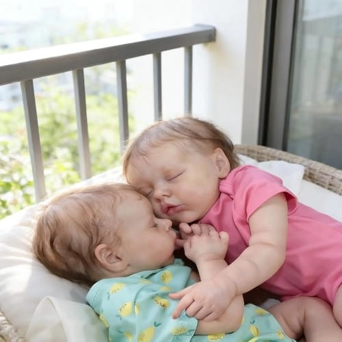 Reborn Baby Doll - 18 inch Vinyl Girl Ages 3+ Bundle