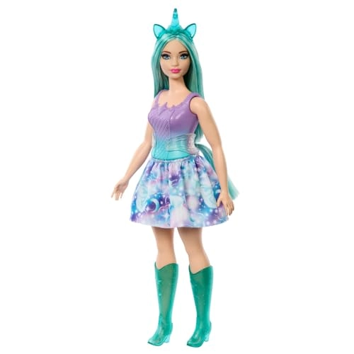 Unicorn Dolls - Colourful Fantasy Hair Colour Gradient Outfits Ages 12+