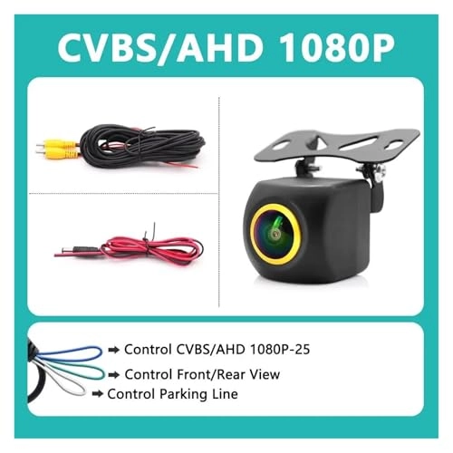 Rear View Parking Camera - Night Vision Wire