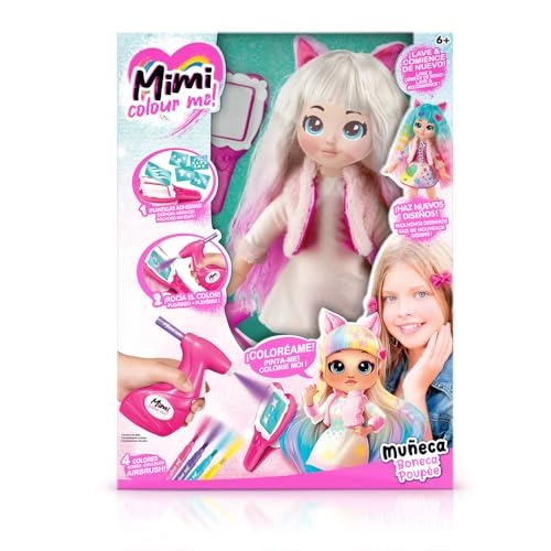 Mimi Color Me Personalised Wrist - 1 piece Chalk Airbrush, Marker and Stencils