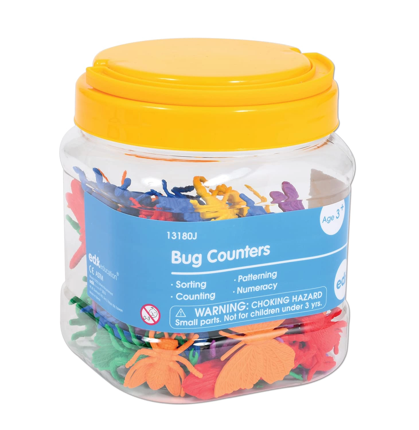 Bug Counters - Suitable for 3 years & above 72 pieces