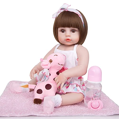 Reborn Baby Doll - 19 Inch Vinyl Girl