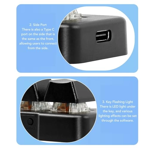 3 Key Keyboard - Wired/Wireless