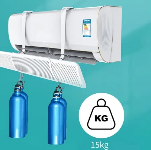 Universal Hollow Anti Direct Blowing Air Condition Wind Deflector - White 580 g