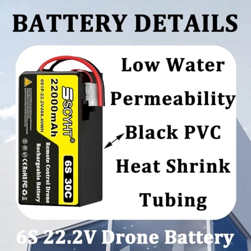 Lipo Battery 6S - 22.2V 22000mAh 30C