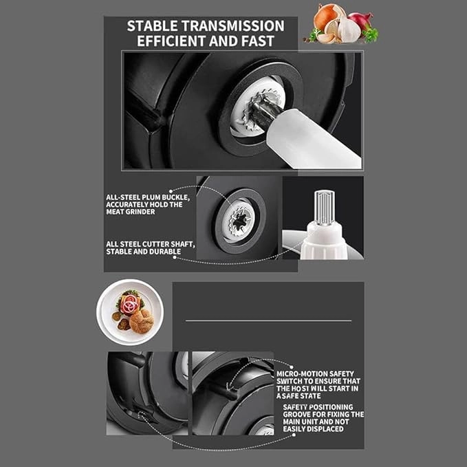 Chopper Grinder - 2L 500-watt 3-Speed