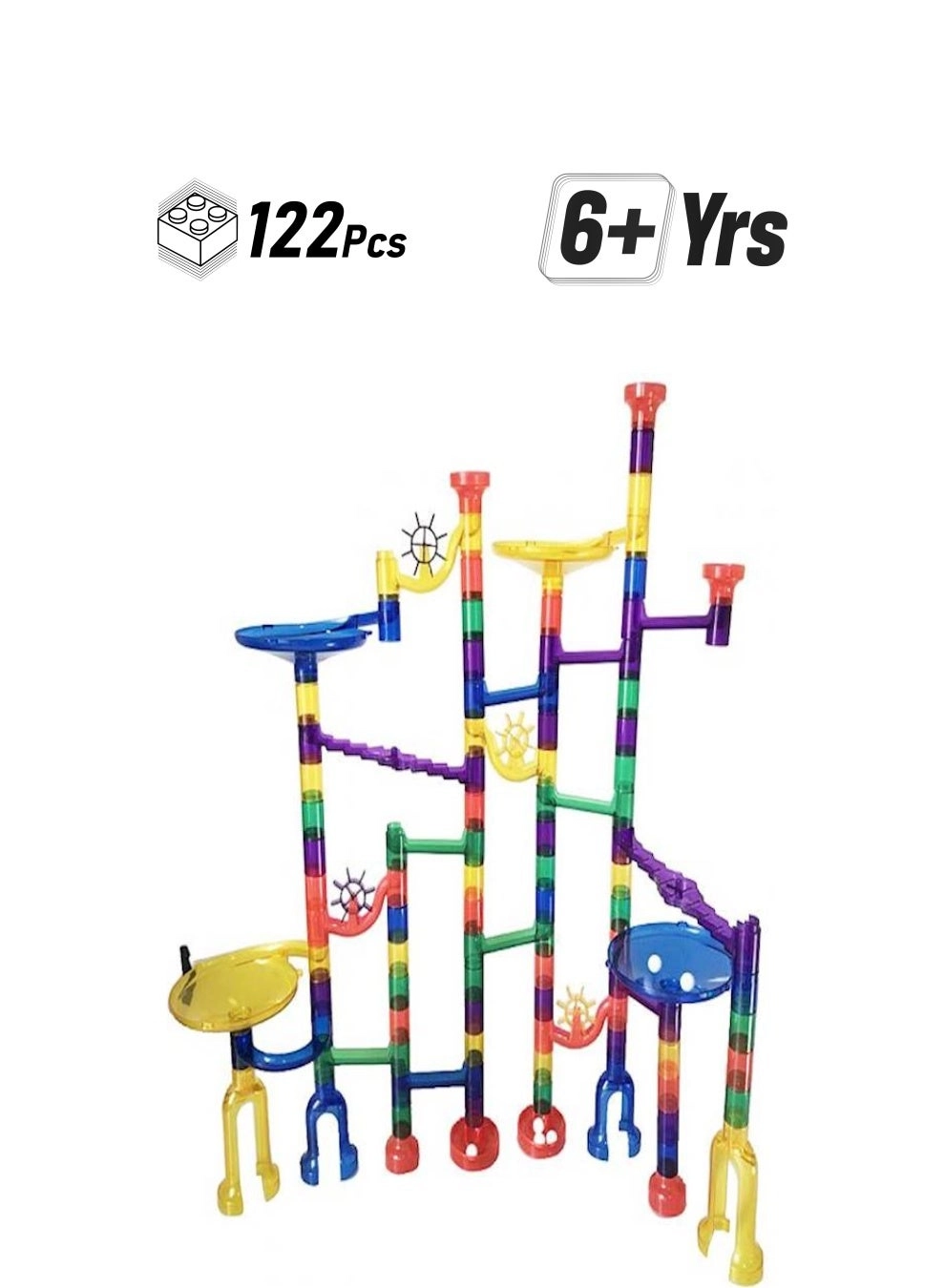 Generic Marble Run - 122pcs Construction
