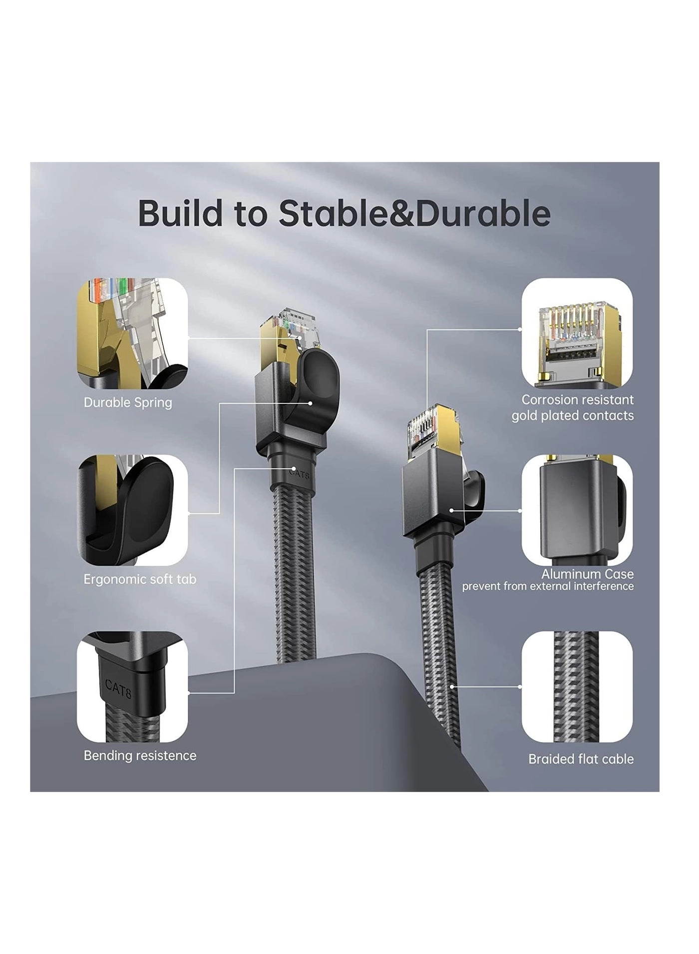 Cat 8 Ethernet Cable - 3 m