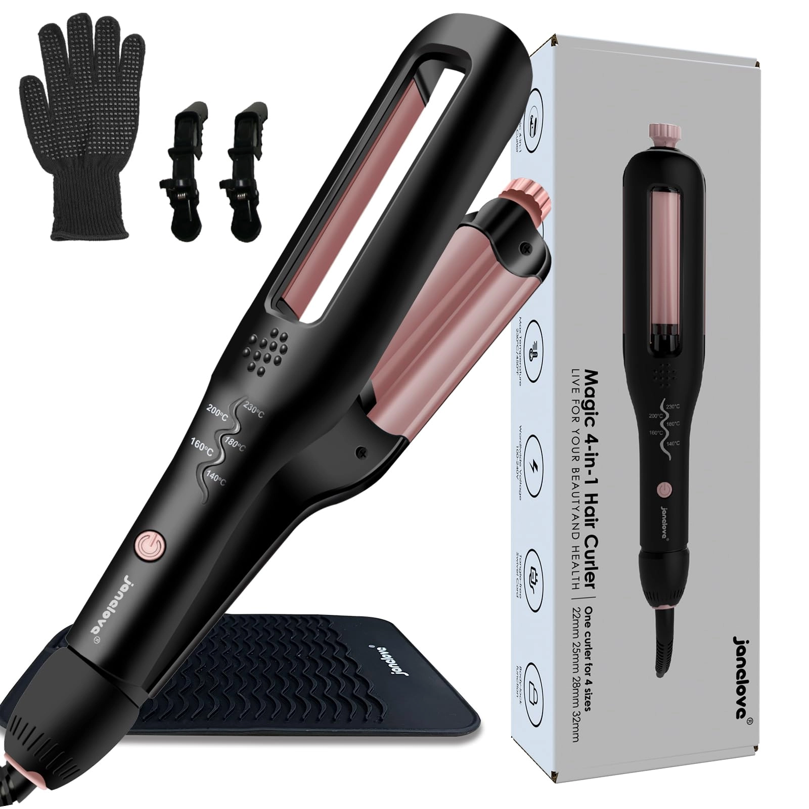 janelove Hair Waver - 22mm 25mm 28mm 32mm