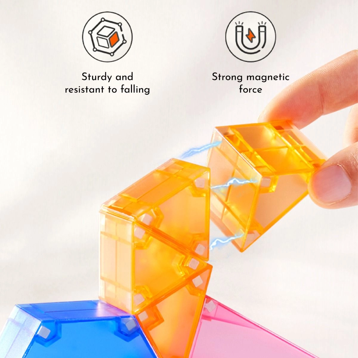 Magnetic Building Blocks MD1639 - 20 pcs