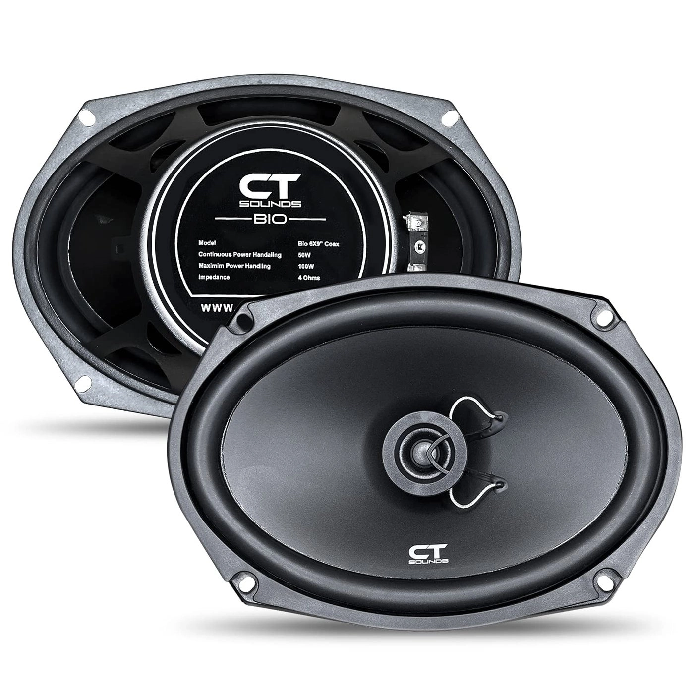 BIO-6X9-COX - 6x9 Inch 2-way coaxial