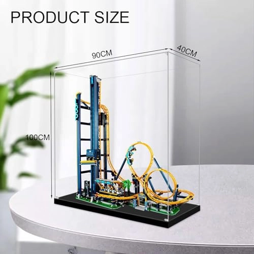 Acrylic Display Case (10303) - 90 x 40 x 100 cm With Background