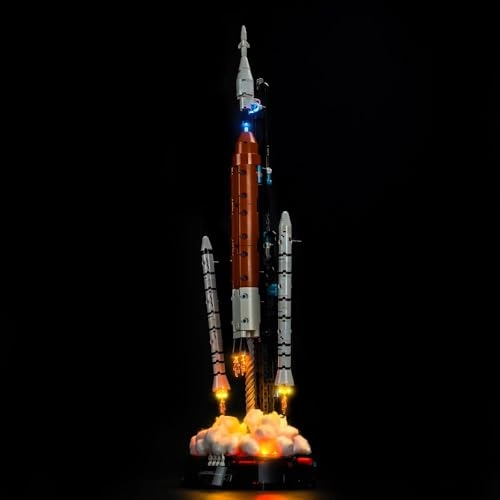 Light kit Compatible with Lego NASA Artemis Space Launch System Rocket (42221) - RC Version LED Lighting