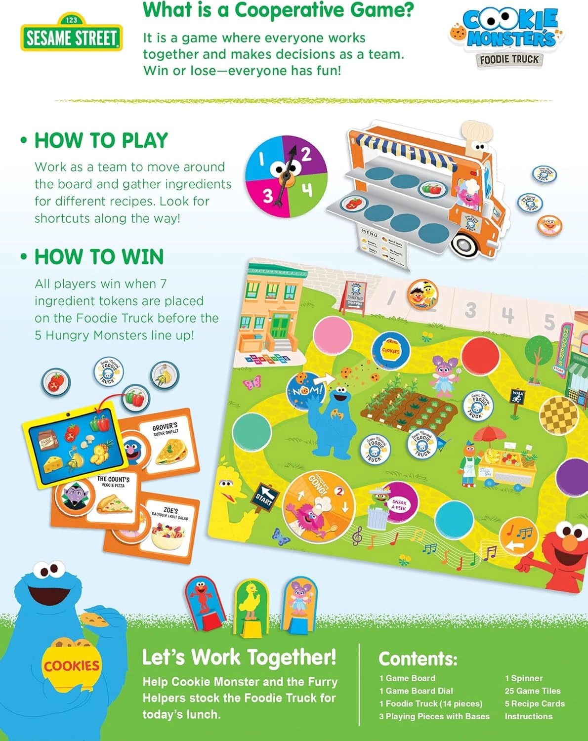 Sesame Street: Cookie Monster Cooperative Game