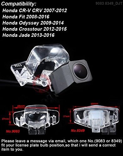 Rear View Camera - Night Vision 1280 x 720 pixels