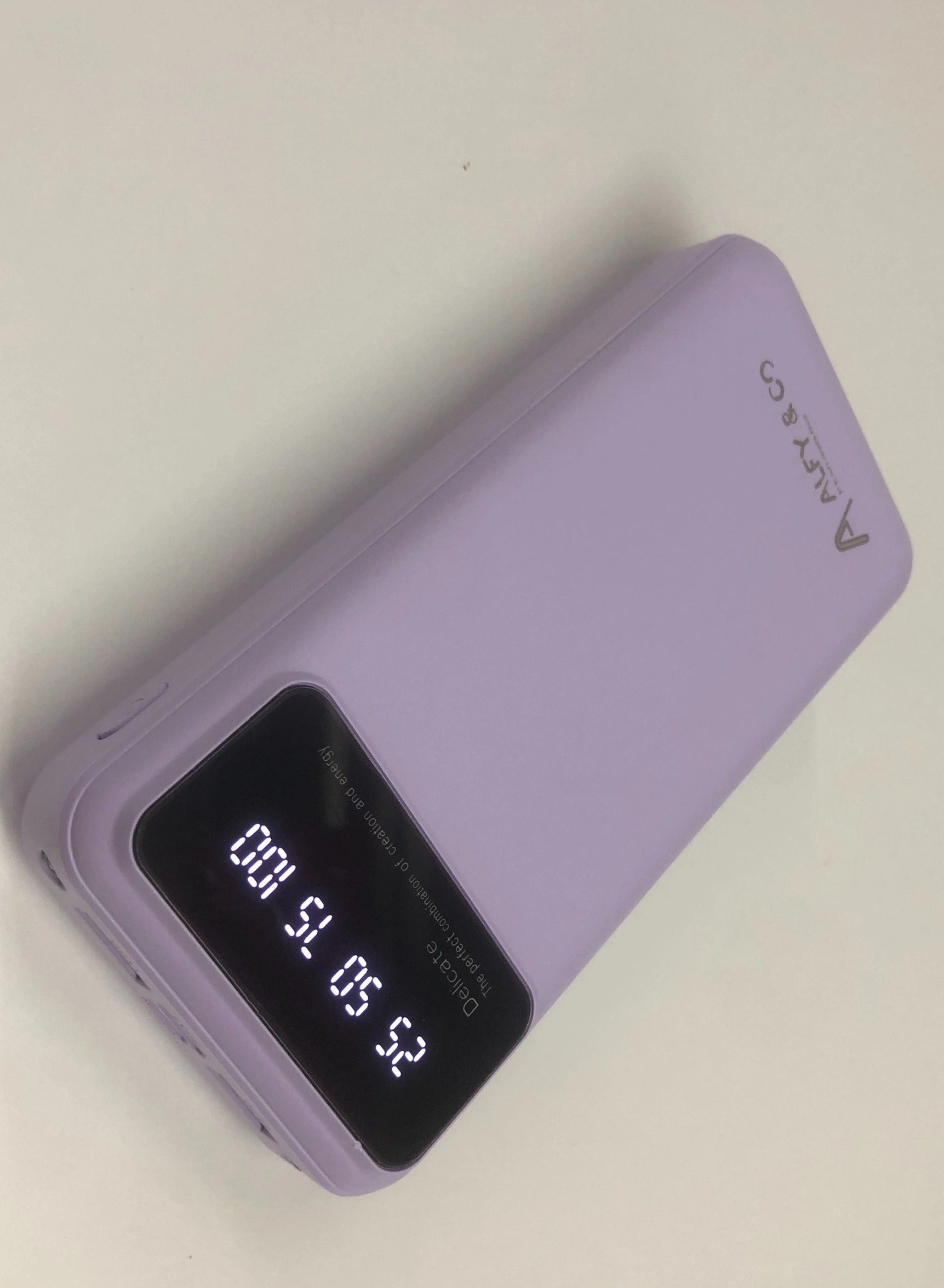 Purple 20000 mah Power Bank - 20000mAh 22.5W