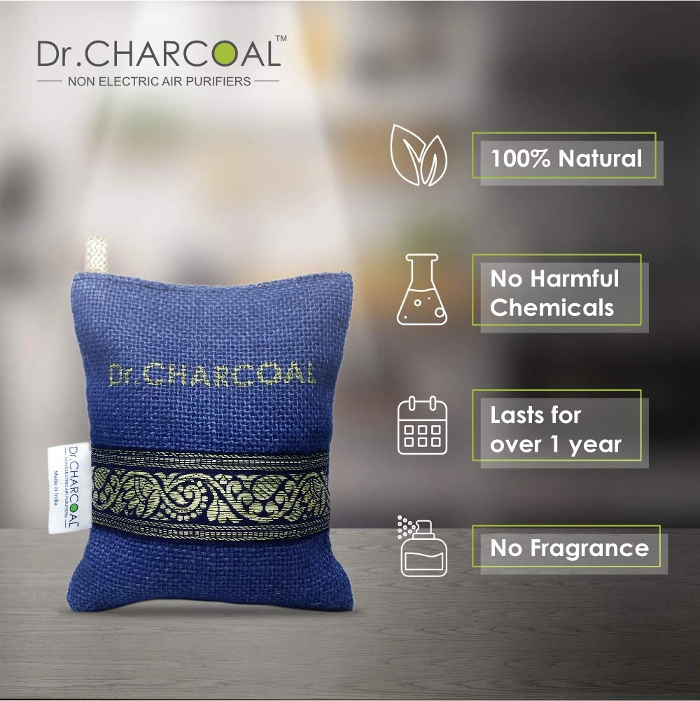 Fridge Deodorizer - 75gm Activated Charcoal