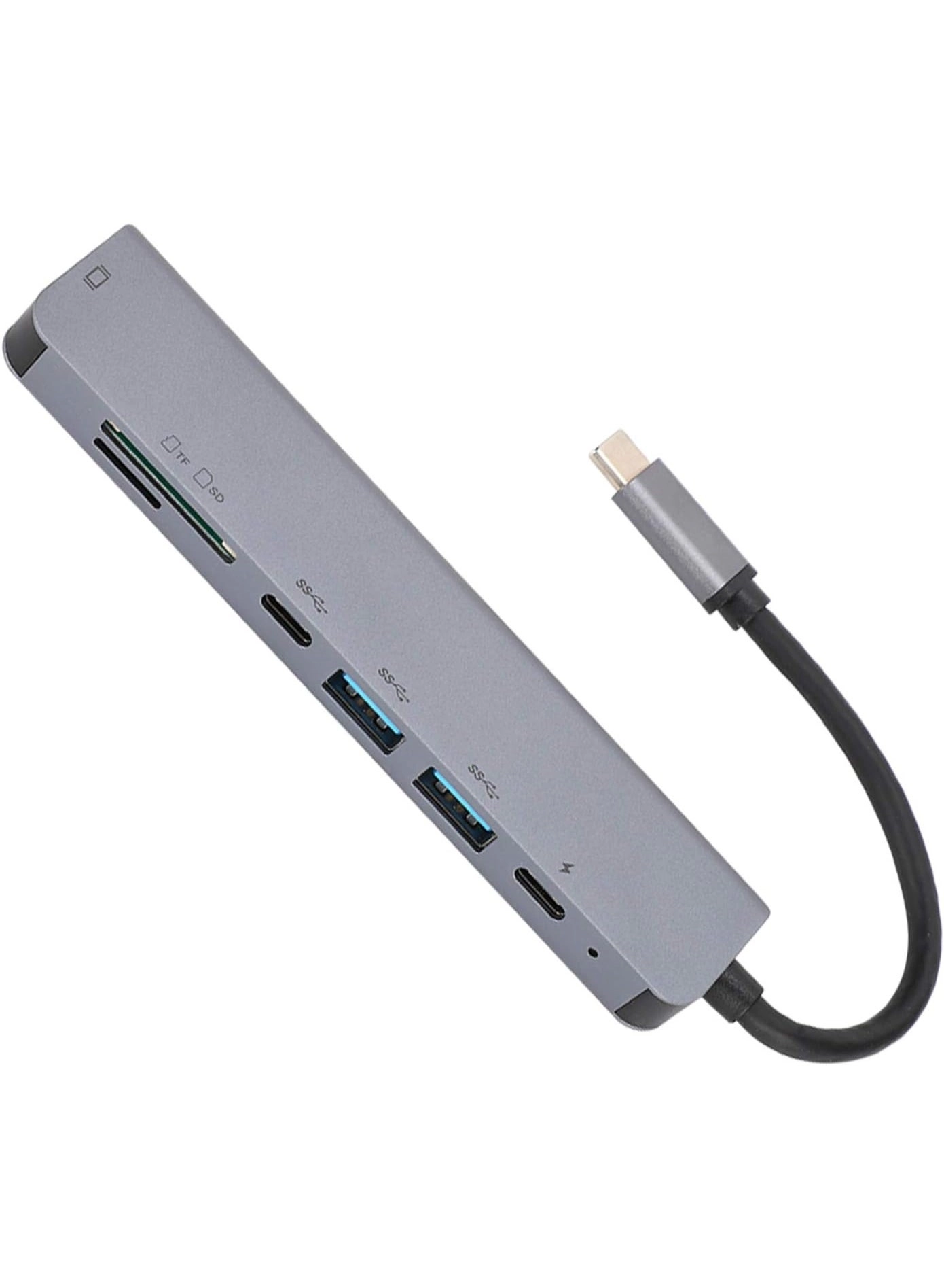 USB C Hub - 7-in-1 4K@60Hz 100W PD