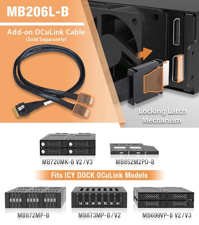 MB720MK-B V3 - M.2 NVMe PCIe 4.0 5.25 Inches