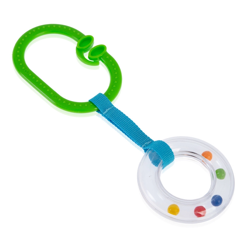 Rattle Stroller Ring - 0 months plastic