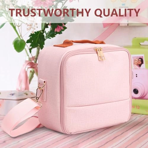 Case - Magic Pink + Adjustable strap + Photo album + Four-color filter + Frame sticker + Camera sticker + Selfie mirror