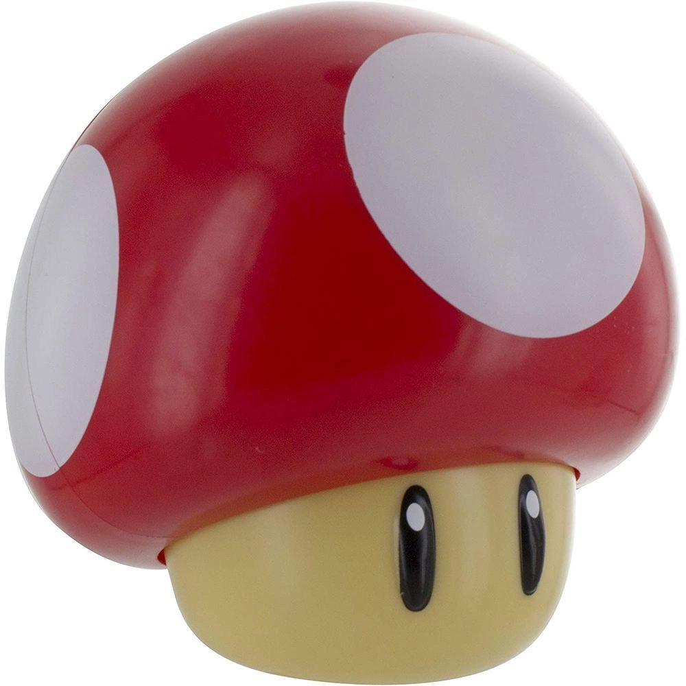 Paladone Super Mushroom Icon Light V4 - Battery Operated soft red