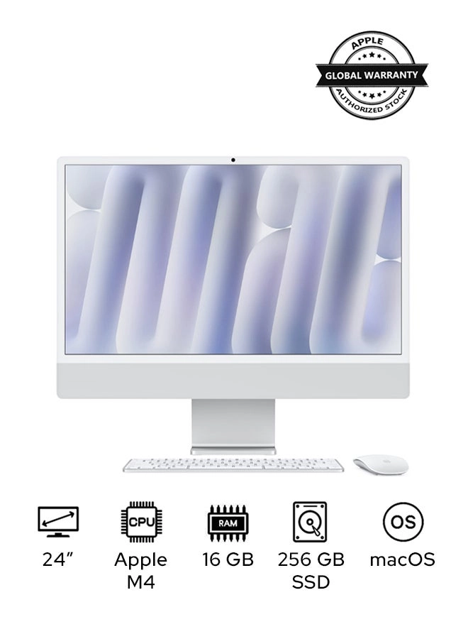 iMac (2024) 24 inch M4 10-core CPU, 10-core GPU, 256GB SSD 